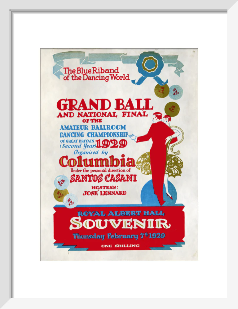 The National Final of the Amateur Ballroom Dancing Championship Art Print - Image 24