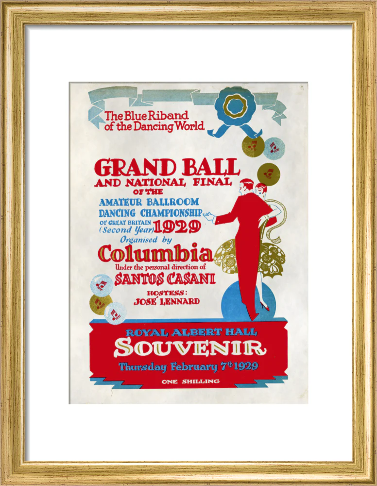 The National Final of the Amateur Ballroom Dancing Championship Art Print - Image 25