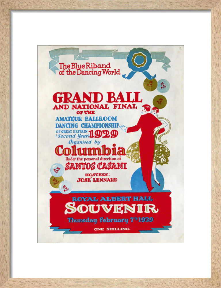 The National Final of the Amateur Ballroom Dancing Championship Art Print - Image 26