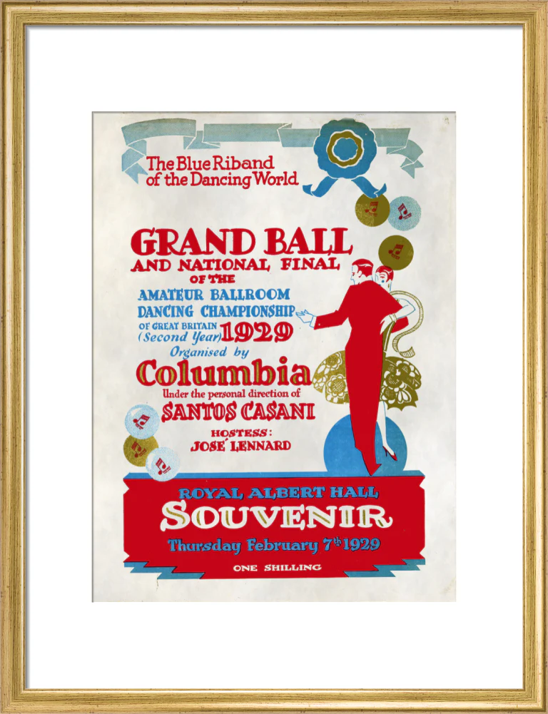 The National Final of the Amateur Ballroom Dancing Championship Art Print - Image 30