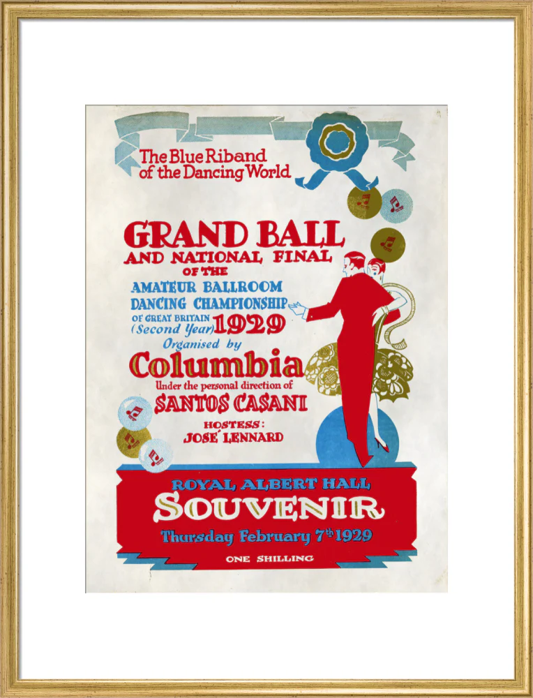The National Final of the Amateur Ballroom Dancing Championship Art Print - Image 35