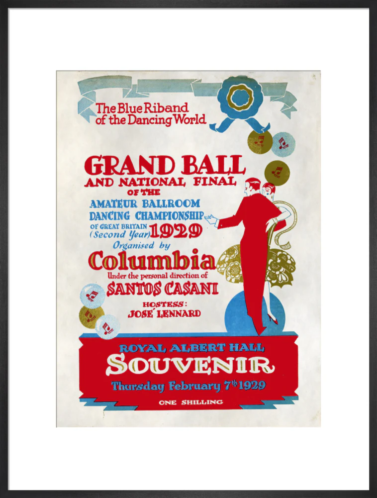 The National Final of the Amateur Ballroom Dancing Championship Art Print - Image 38