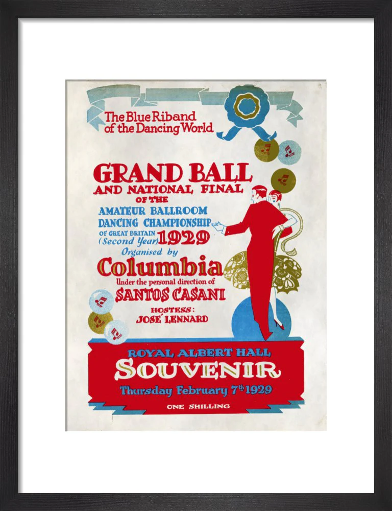 The National Final of the Amateur Ballroom Dancing Championship Art Print - Image 4