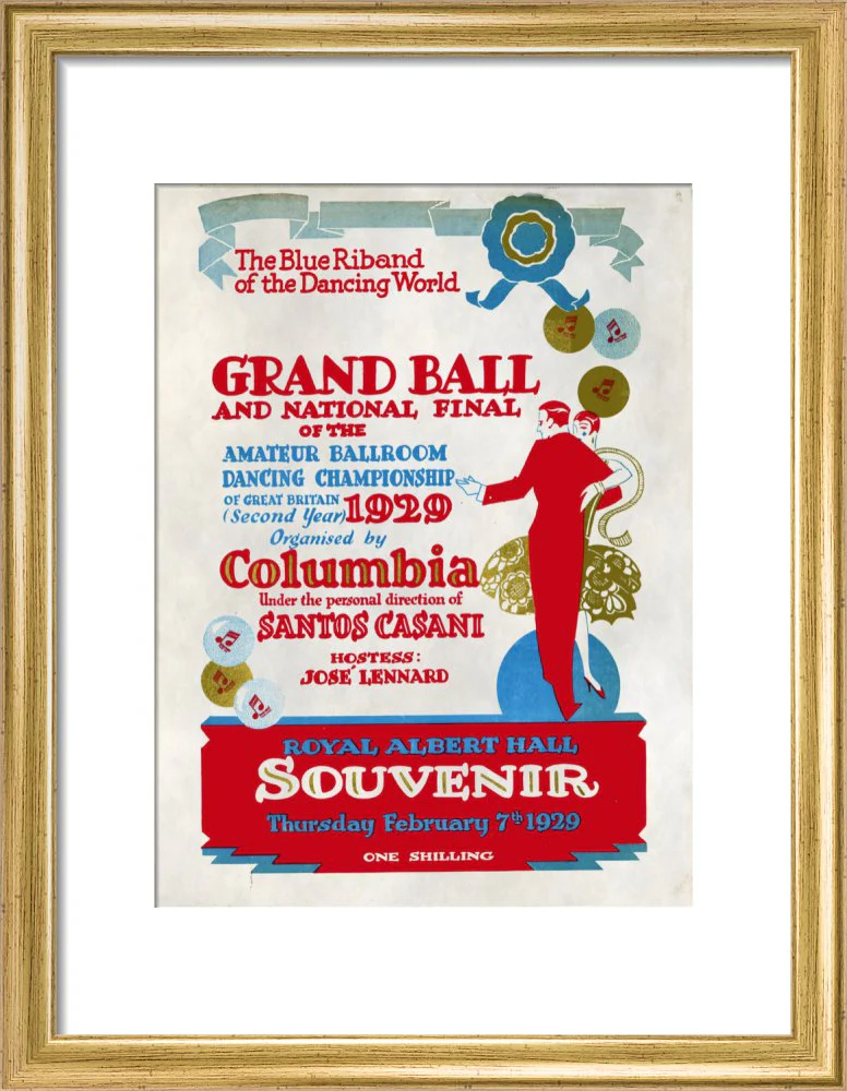 The National Final of the Amateur Ballroom Dancing Championship Art Print - Image 6