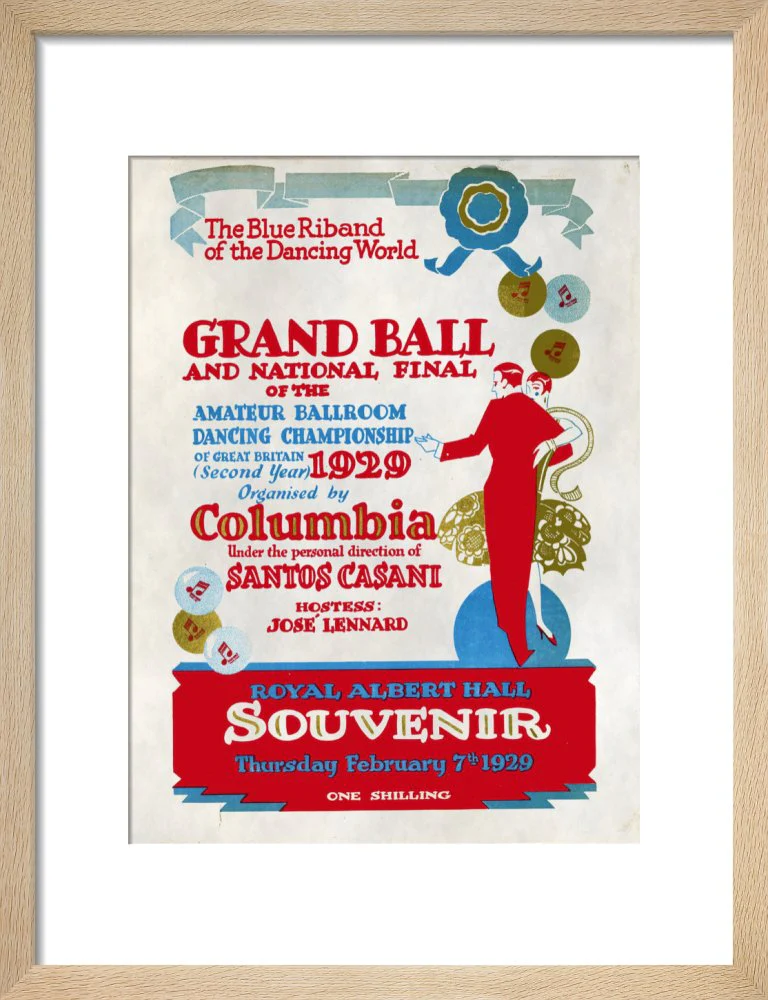 The National Final of the Amateur Ballroom Dancing Championship Art Print - Image 7