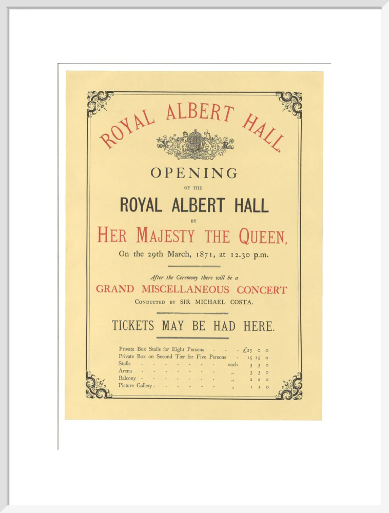 Opening of the Royal Albert Hall Art Print - Image 18