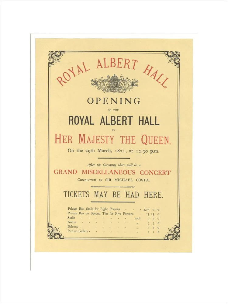 Opening of the Royal Albert Hall Art Print - Image 2