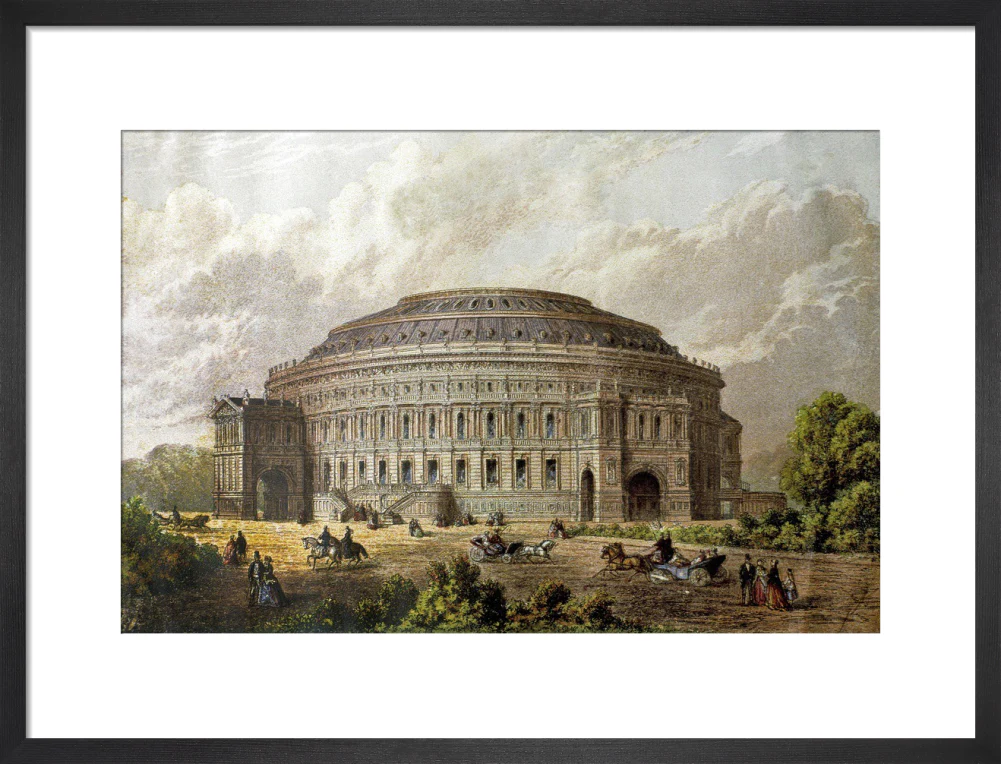 Construction Illustration of the Royal Albert Hall Art Print - Image 28