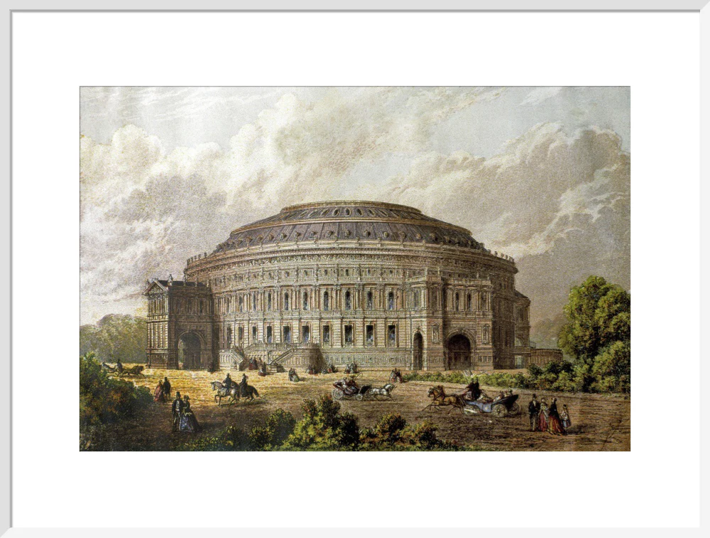 Construction Illustration of the Royal Albert Hall Art Print - Image 39