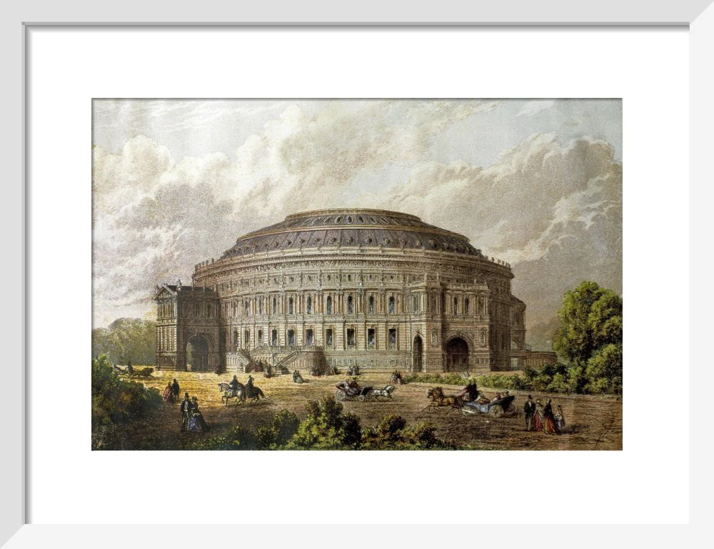 Construction Illustration of the Royal Albert Hall Art Print - Image 5