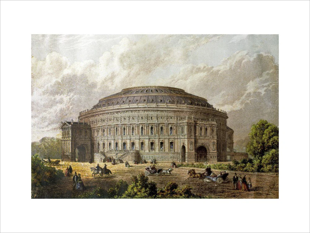Construction Illustration of the Royal Albert Hall Art Print - Image 8