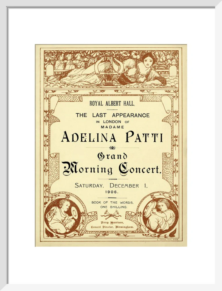 The Last Appearance in London of Adelina Patti Art Print - Image 10