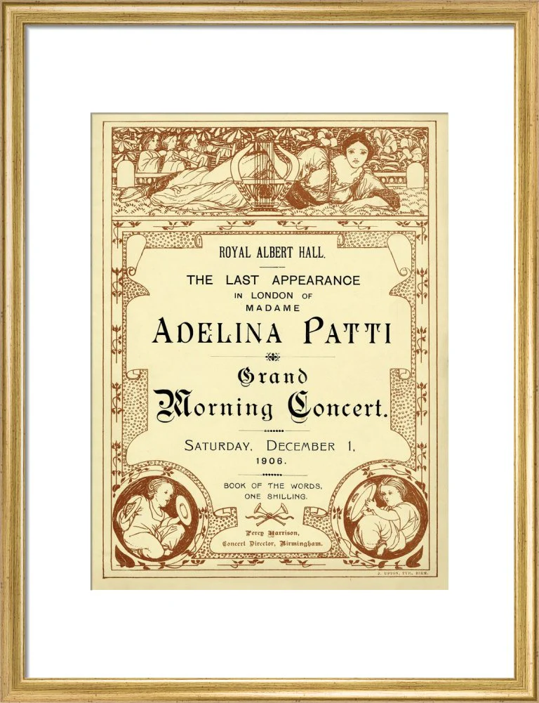 The Last Appearance in London of Adelina Patti Art Print - Image 11