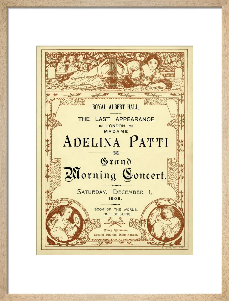 The Last Appearance in London of Adelina Patti Art Print - Image 12