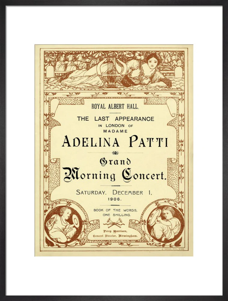 The Last Appearance in London of Adelina Patti Art Print - Image 14