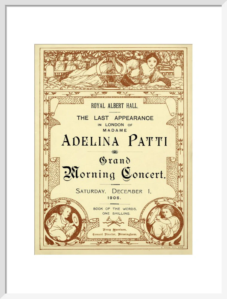 The Last Appearance in London of Adelina Patti Art Print - Image 15