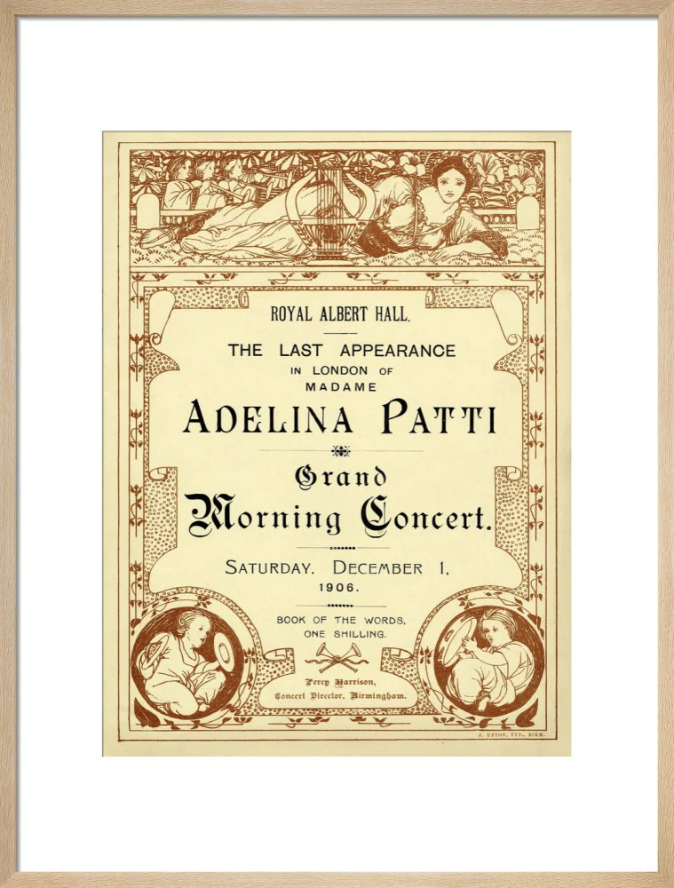 The Last Appearance in London of Adelina Patti Art Print - Image 17