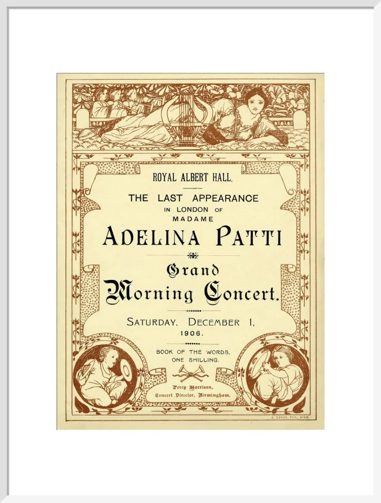 The Last Appearance in London of Adelina Patti Art Print - Image 20