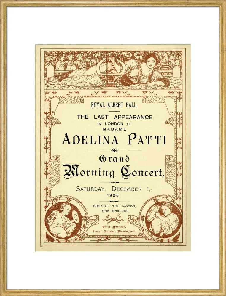 The Last Appearance in London of Adelina Patti Art Print - Image 21