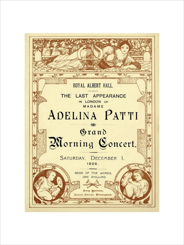 The Last Appearance in London of Adelina Patti Art Print - Image 27