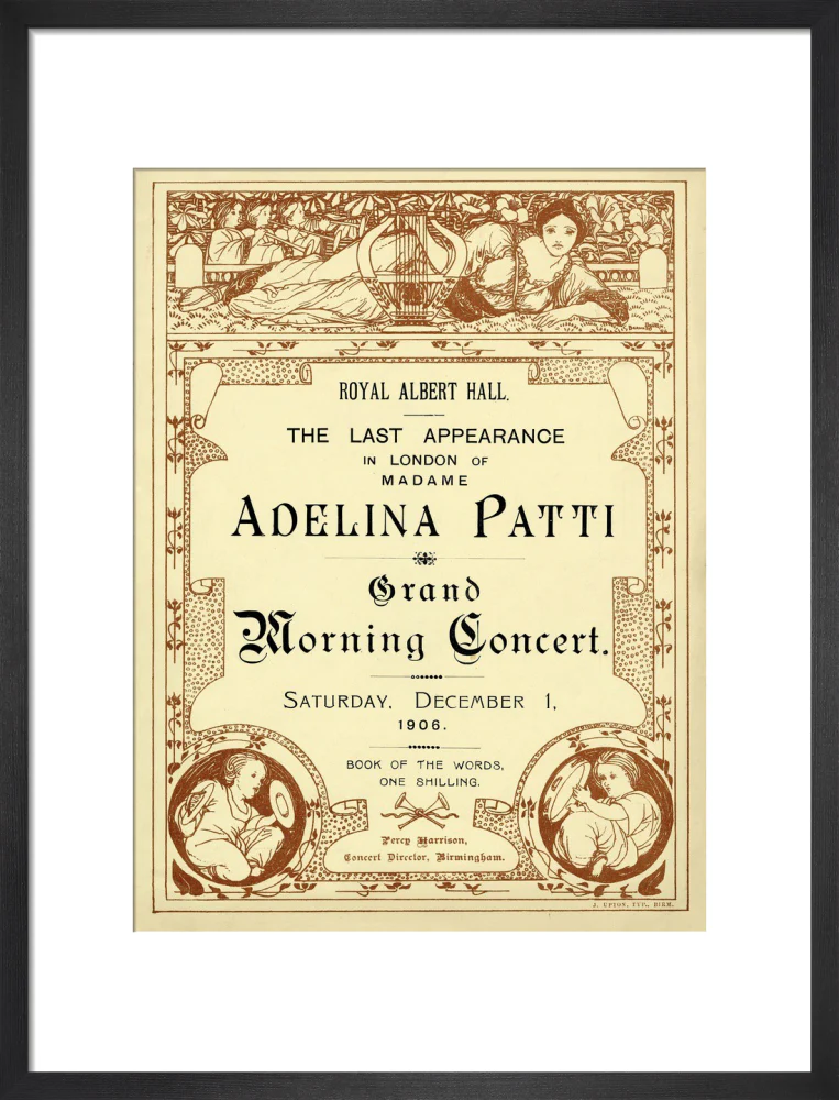 The Last Appearance in London of Adelina Patti Art Print - Image 28