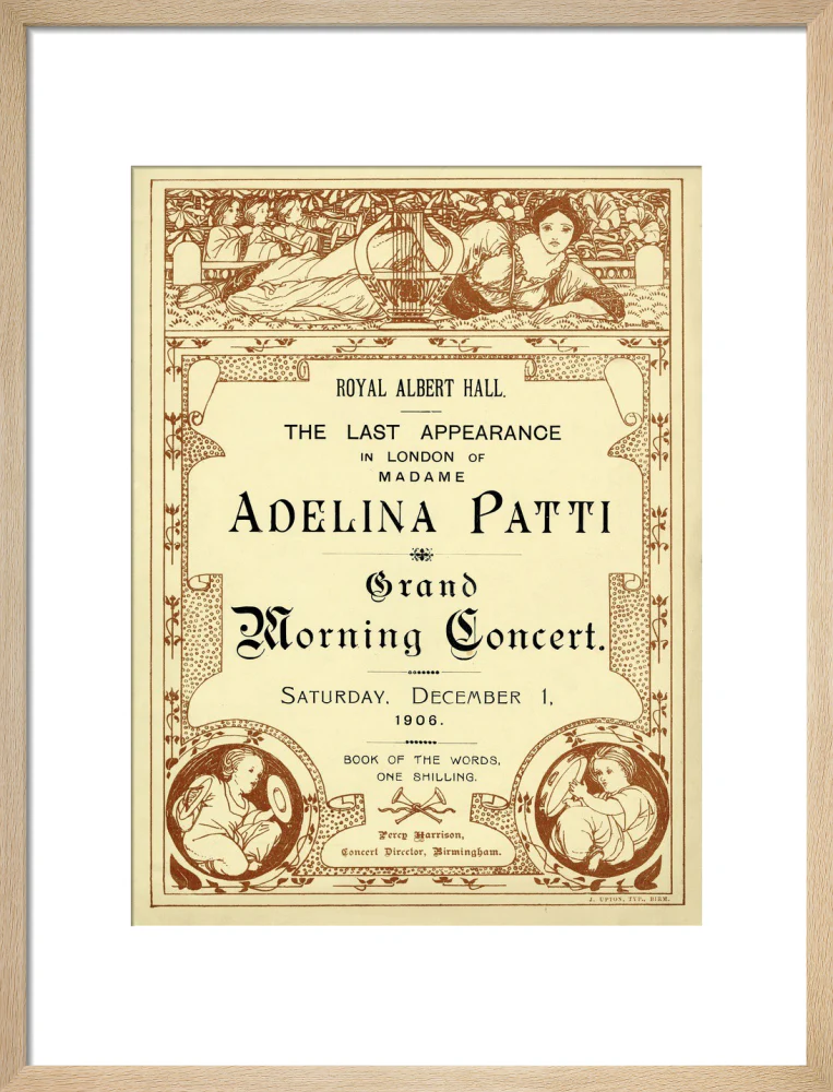 The Last Appearance in London of Adelina Patti Art Print - Image 31