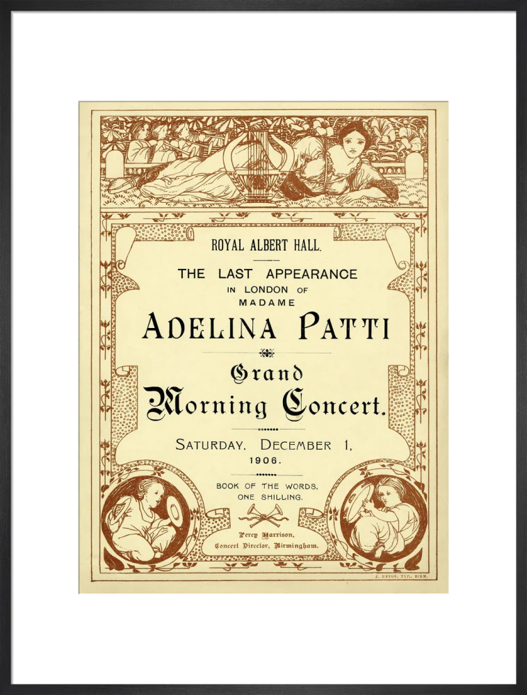 The Last Appearance in London of Adelina Patti Art Print - Image 38