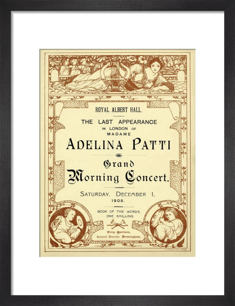 The Last Appearance in London of Adelina Patti Art Print - Image 4
