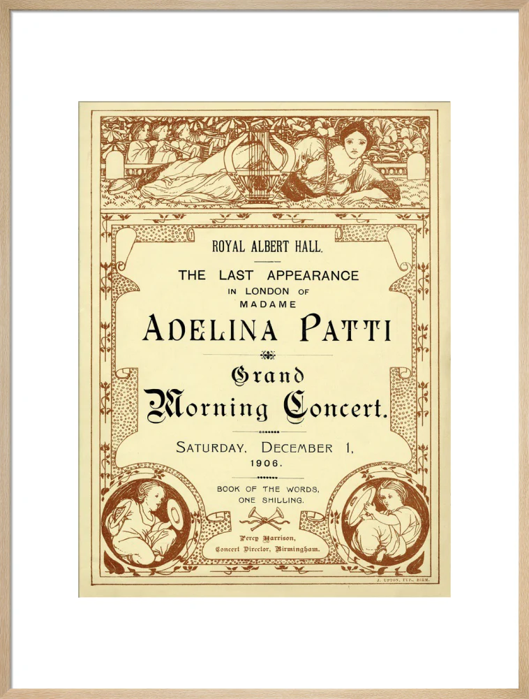 The Last Appearance in London of Adelina Patti Art Print - Image 41