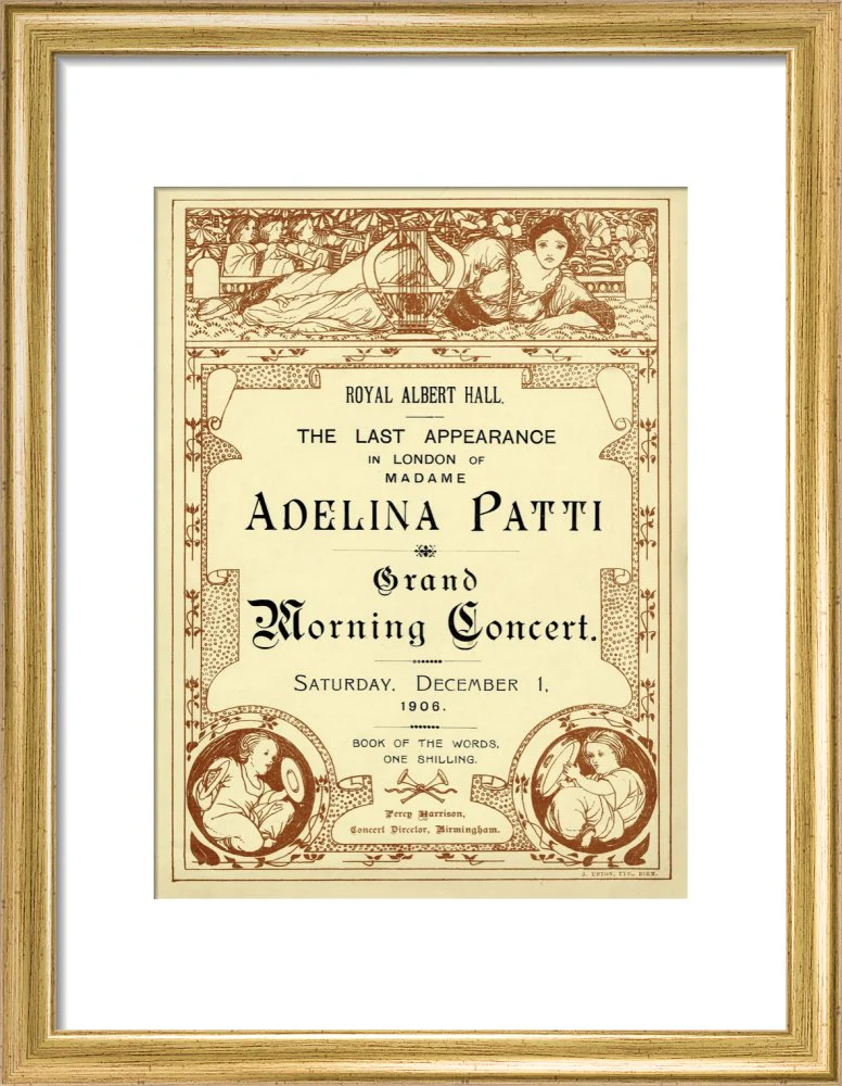 The Last Appearance in London of Adelina Patti Art Print - Image 6