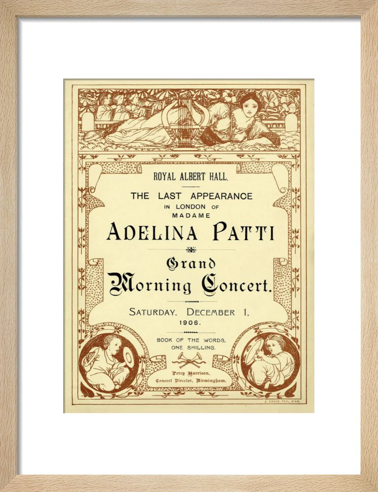 The Last Appearance in London of Adelina Patti Art Print - Image 7
