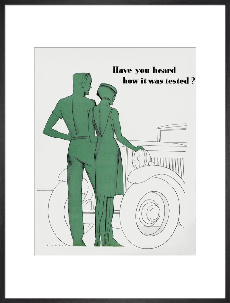 Ford, The Car of The Moderns Luncheon Art Print - Image 19