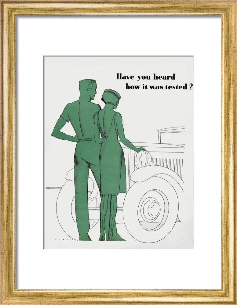 Ford, The Car of The Moderns Luncheon Art Print - Image 25
