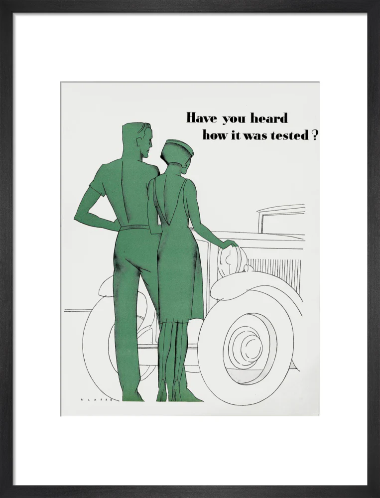 Ford, The Car of The Moderns Luncheon Art Print - Image 28