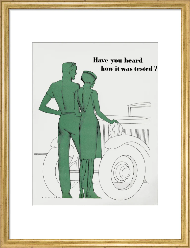 Ford, The Car of The Moderns Luncheon Art Print - Image 30