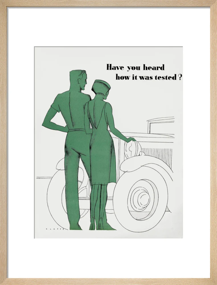 Ford, The Car of The Moderns Luncheon Art Print - Image 31