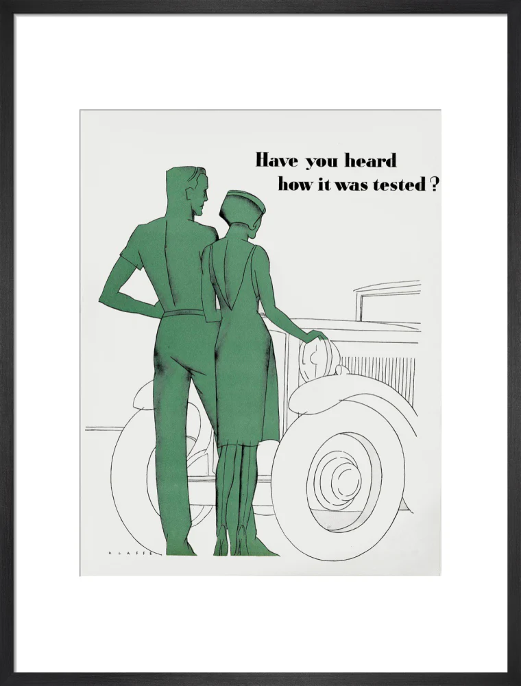 Ford, The Car of The Moderns Luncheon Art Print - Image 33