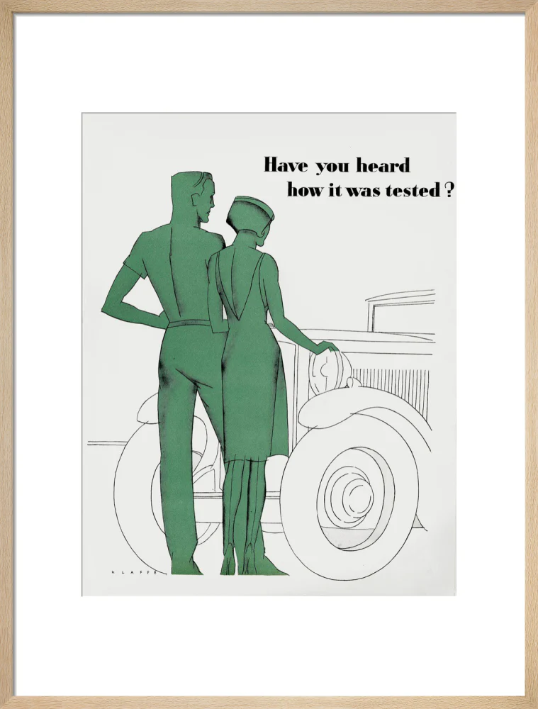 Ford, The Car of The Moderns Luncheon Art Print - Image 36