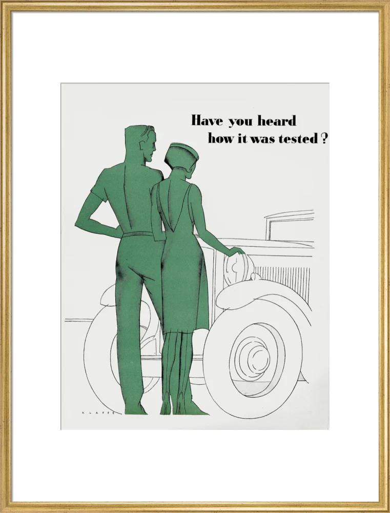 Ford, The Car of The Moderns Luncheon Art Print - Image 40