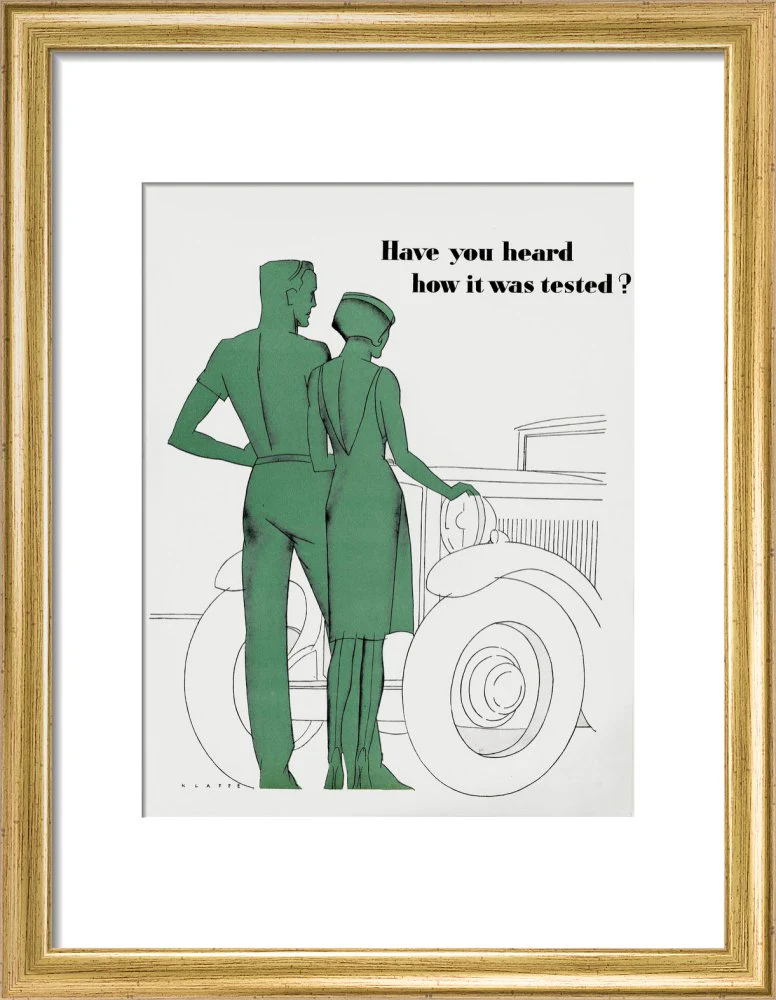 Ford, The Car of The Moderns Luncheon Art Print - Image 6