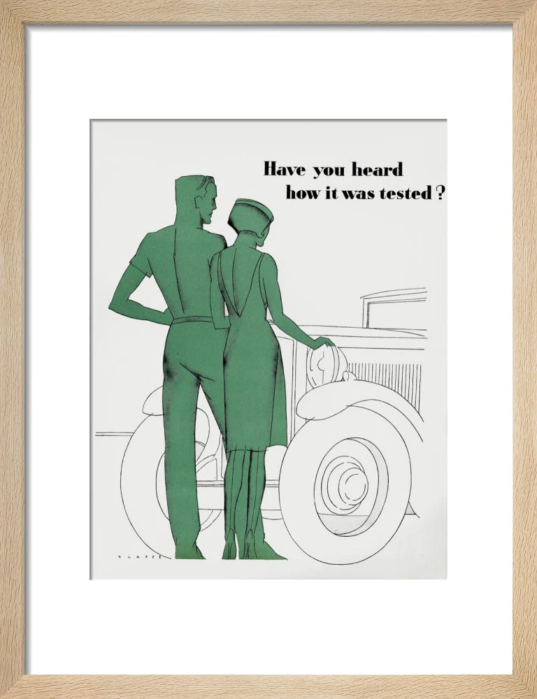 Ford, The Car of The Moderns Luncheon Art Print - Image 7