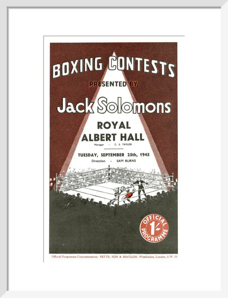 Boxing Contests 1945 Art Print - Image 10