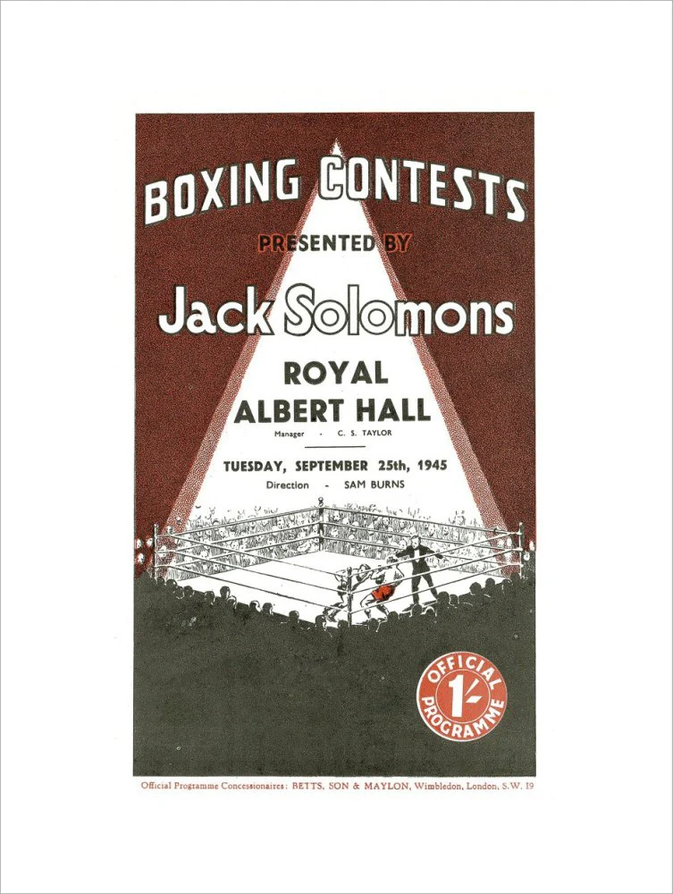 Boxing Contests 1945 Art Print - Image 32