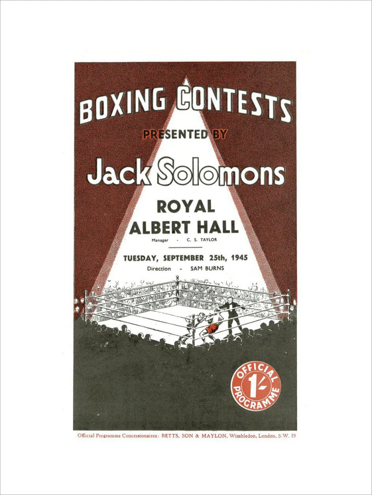 Boxing Contests 1945 Art Print - Image 8
