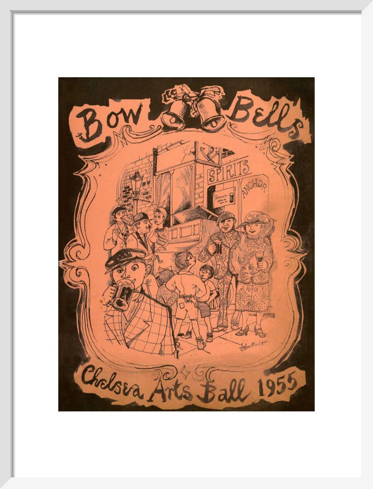 The Chelsea Arts Club Annual Ball 'Bow Bells' Art Print - Image 10