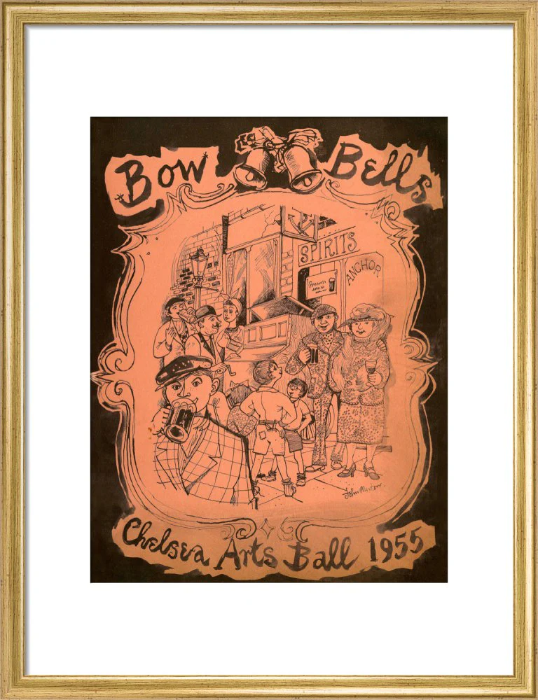 The Chelsea Arts Club Annual Ball 'Bow Bells' Art Print - Image 11