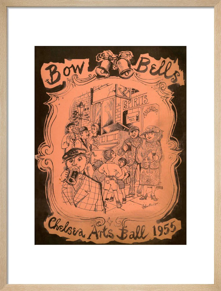 The Chelsea Arts Club Annual Ball 'Bow Bells' Art Print - Image 12