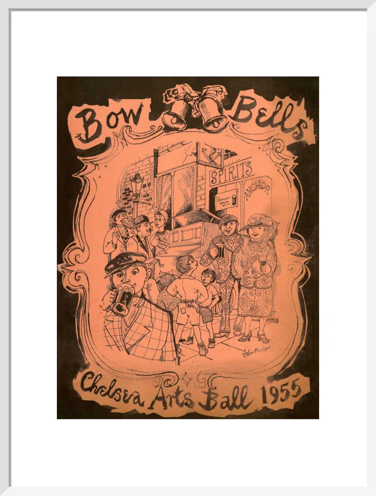 The Chelsea Arts Club Annual Ball 'Bow Bells' Art Print - Image 15
