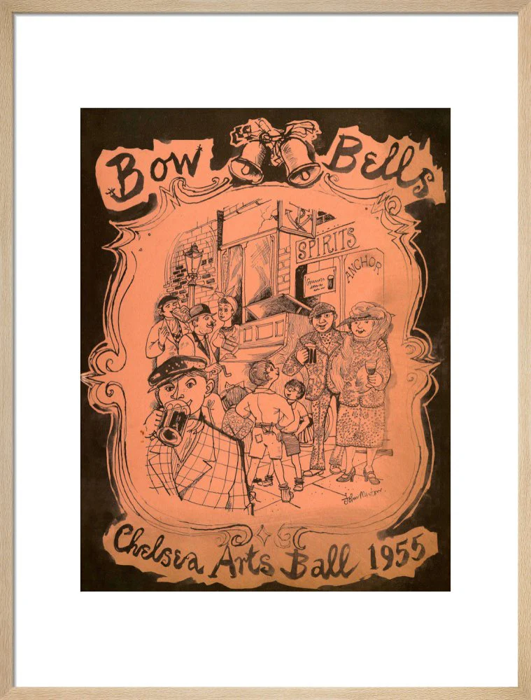 The Chelsea Arts Club Annual Ball 'Bow Bells' Art Print - Image 17