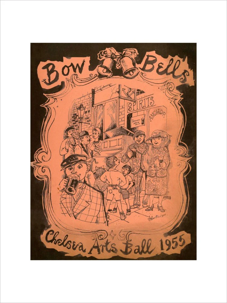 The Chelsea Arts Club Annual Ball 'Bow Bells' Art Print - Image 18
